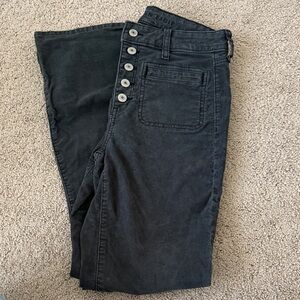 American Eagle Outfitters Black High-Waisted Pants